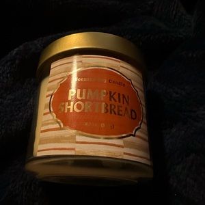 Pumpkin Shortbread candle